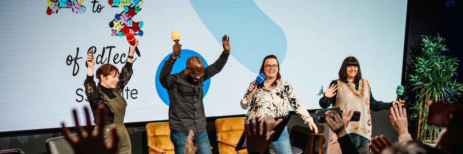 SJ White (She/Her) #TechWomen100 2023 banner