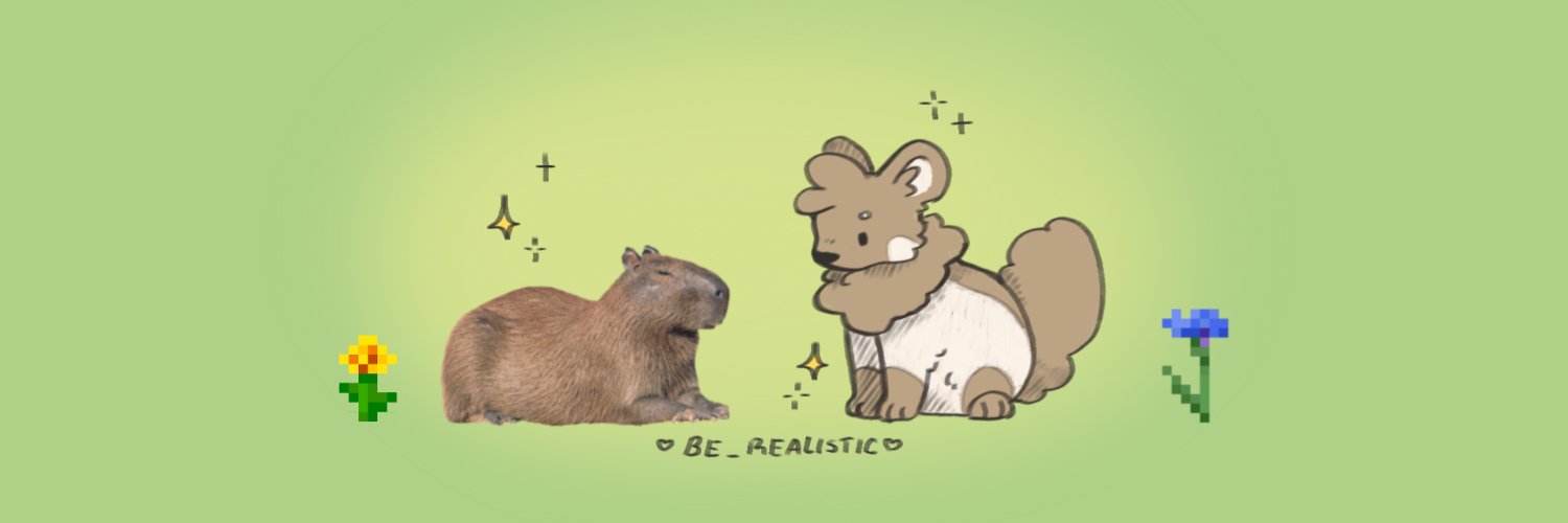 be real💚🤍 • 🍉 banner