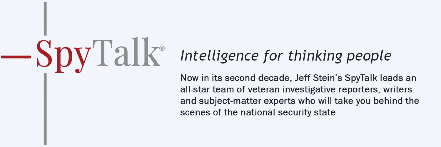 SpyTalk: Intelligence for Thinking People's banner