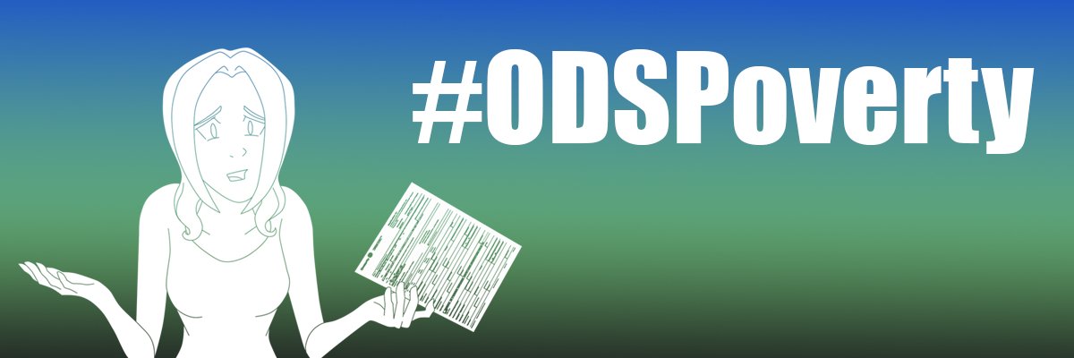 #ODSPoverty banner