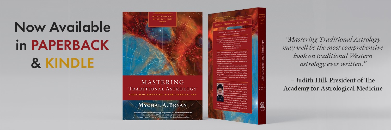 Mychal A. Bryan - Renaissance/Uranian Astrologer banner