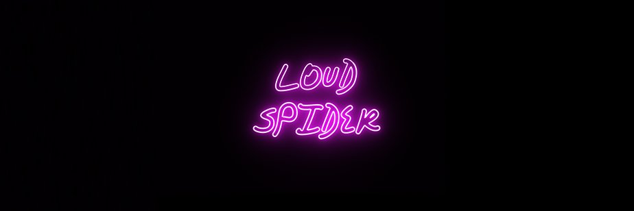 Loud Spider banner