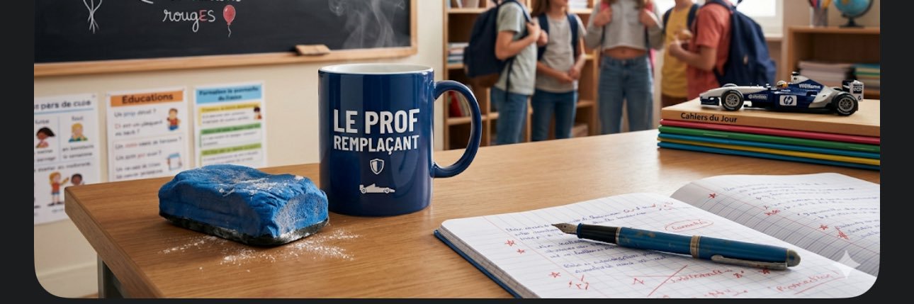 Le prof remplaçant banner