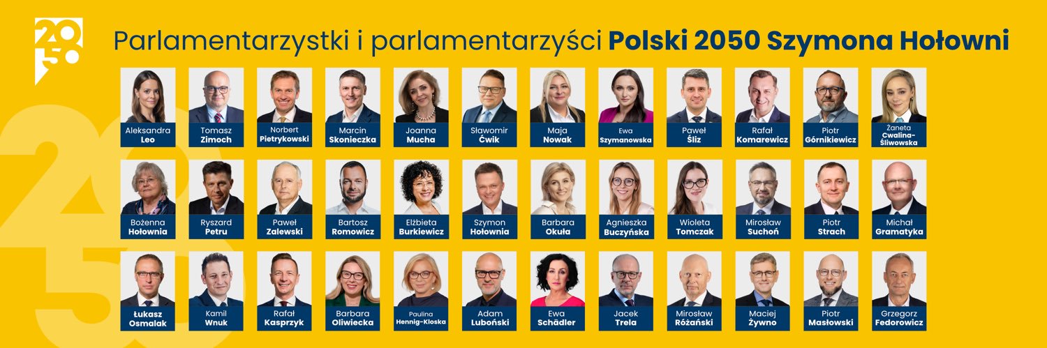 Polska 2050's banner