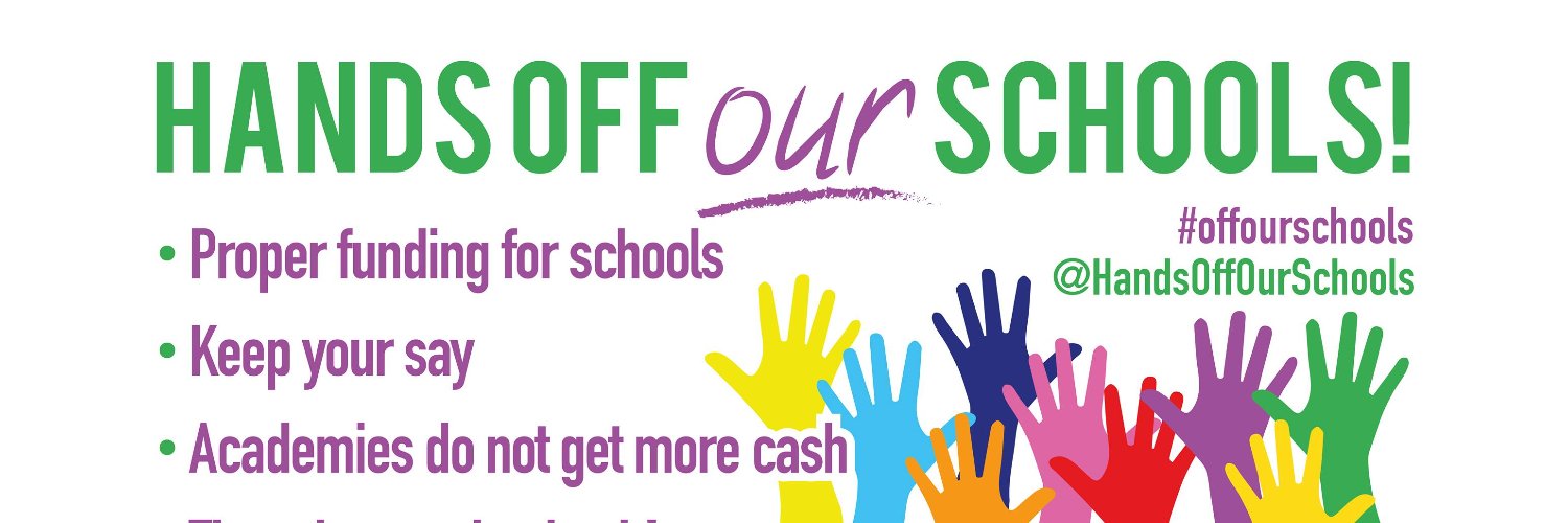 Hands Off Peacehaven Schools banner