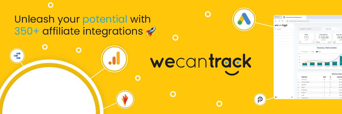 wecantrack - Affiliate Conversion Attribution banner