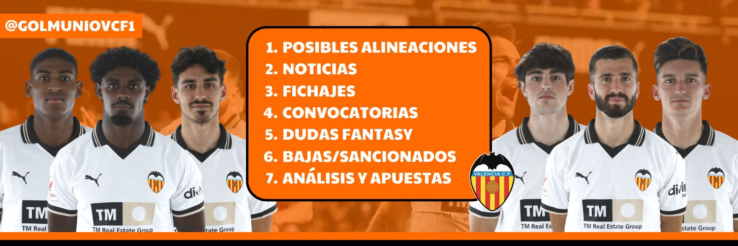 Golmunio Valencia 𝕏 banner