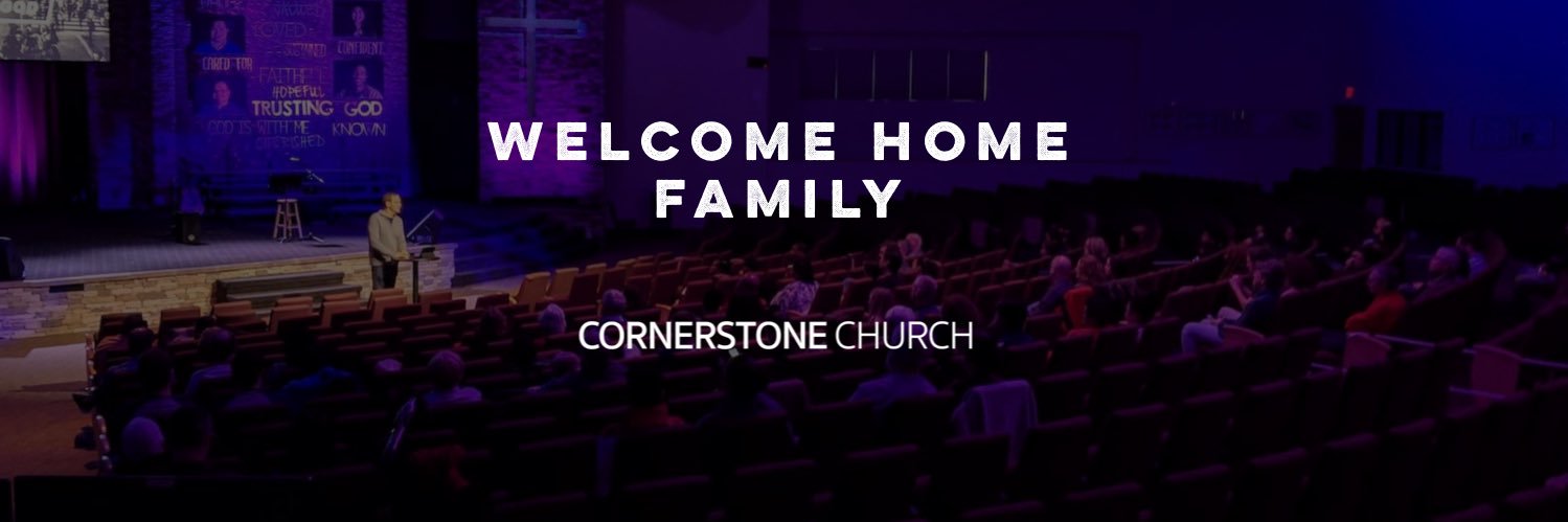 Cornerstone Church banner