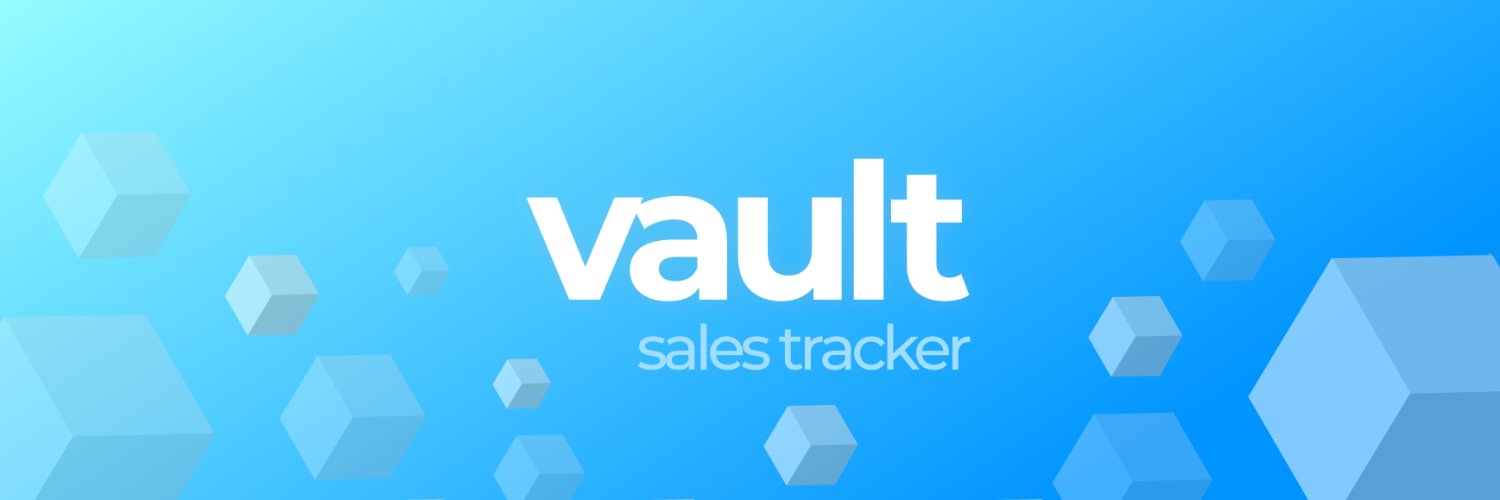 Vault Sales Tracker banner