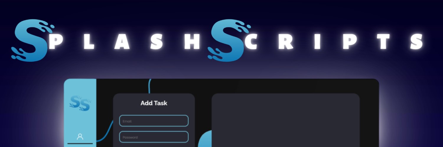 Splash Scripts banner