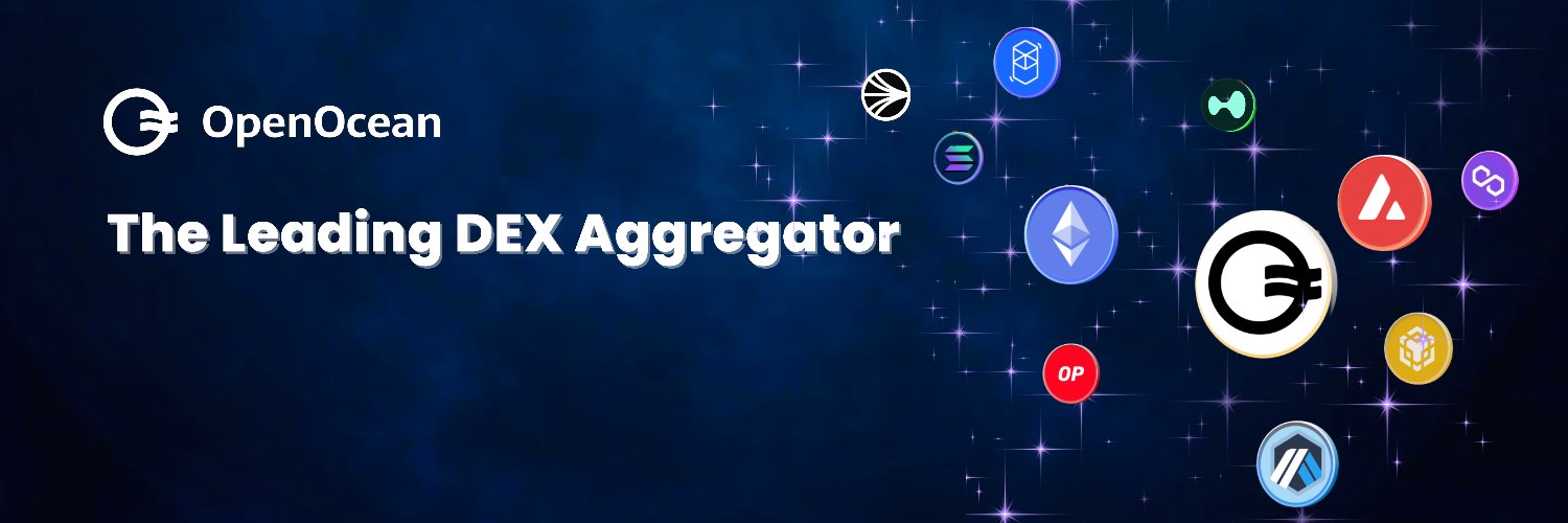 OpenOcean - An EVM + Solana DeFi Aggregator banner
