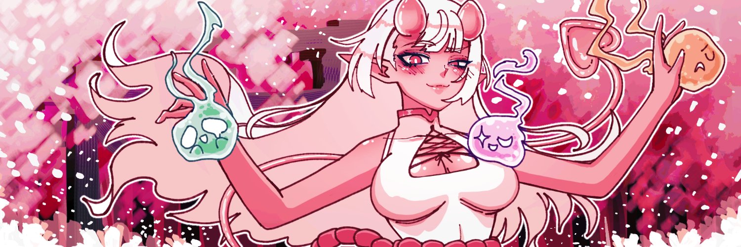 Michi Mango Mochi |🍡👻🌸Oni Vtuber's banner