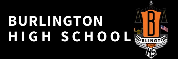 Burlington High School banner