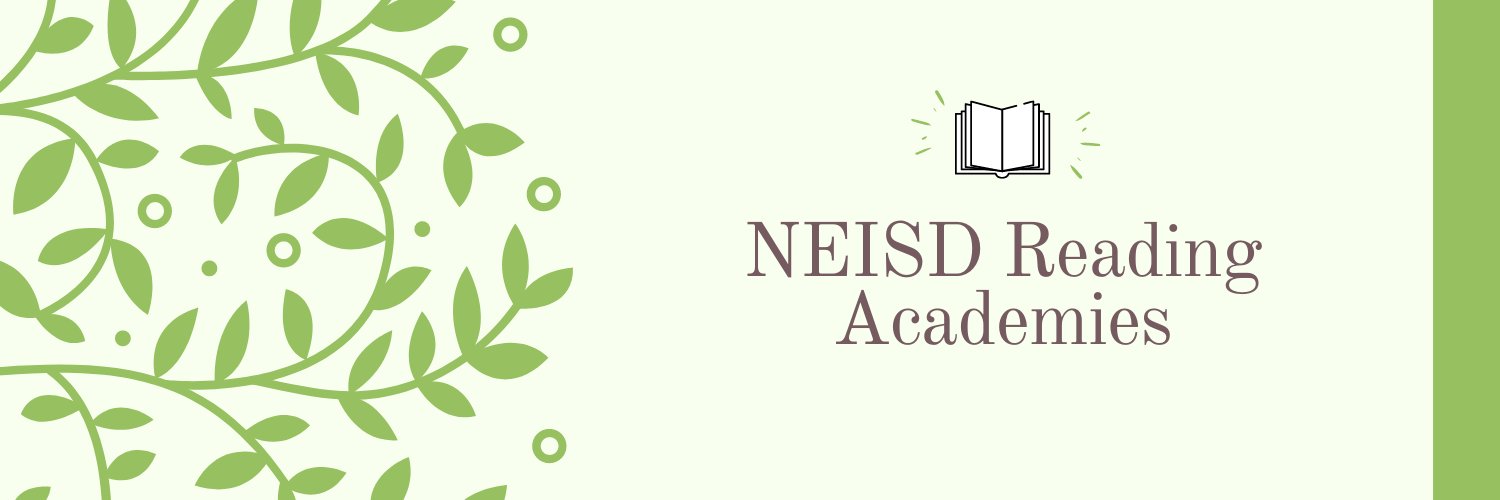 NEISD Reading Academies banner