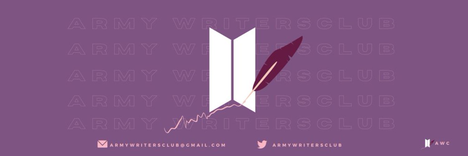 (slow) ARMY Writers Club⁷ ✍️ Profile Banner