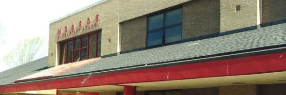James Monroe Elementary School banner
