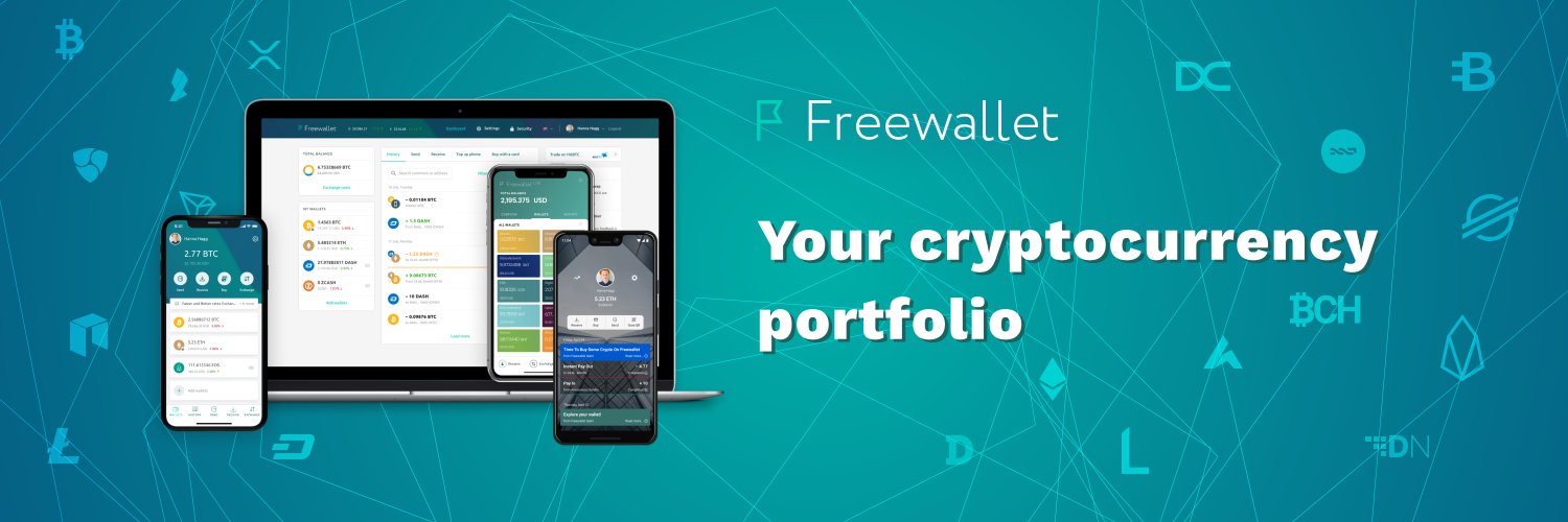 Freewallet Official banner