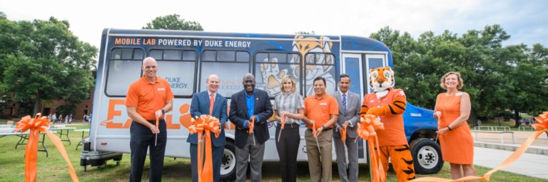 Clemson EXPLORE Mobile lab banner