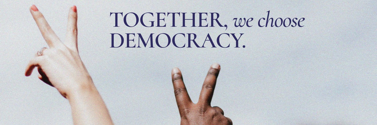 choosedemocracy Profile Banner