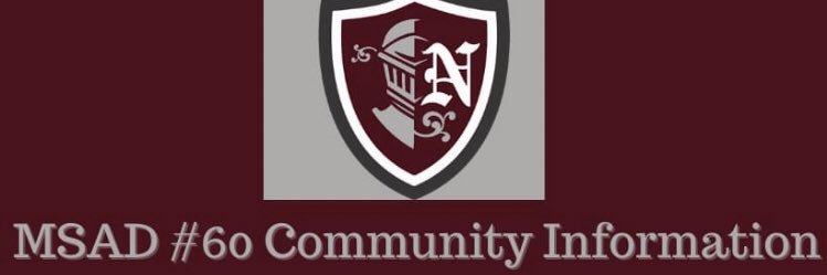 MSAD #60 Community banner