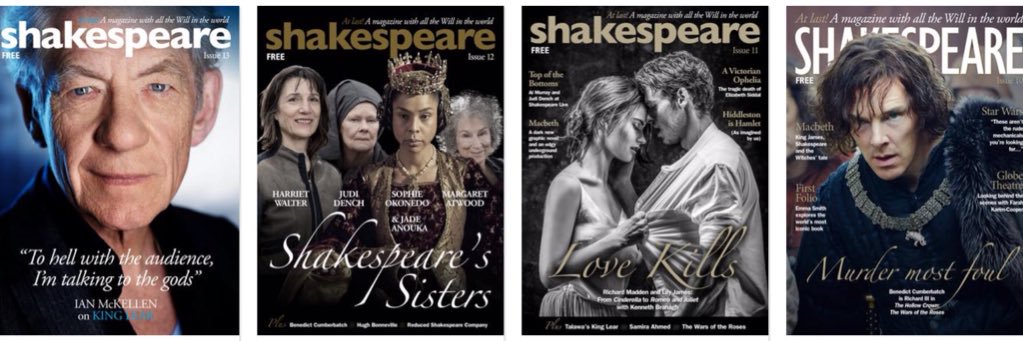 Shakespeare Magazine banner