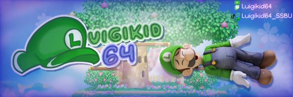 Luigikid64_SSBU Profile Banner