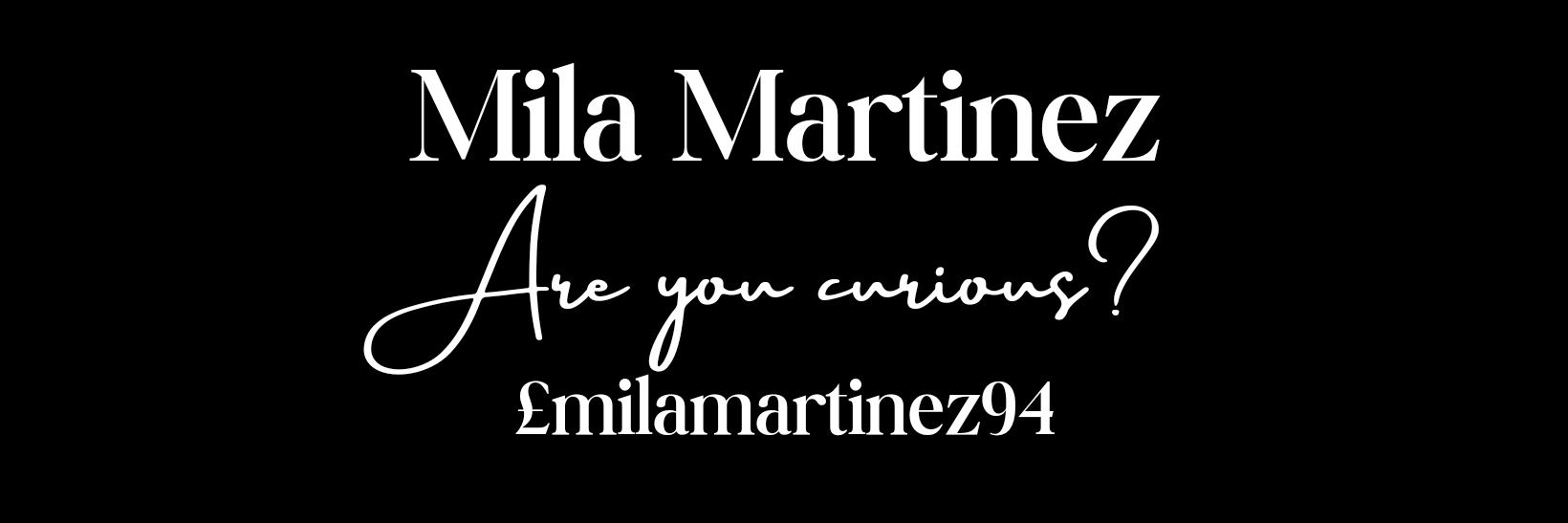 MsMilaMartinez's profile banner image