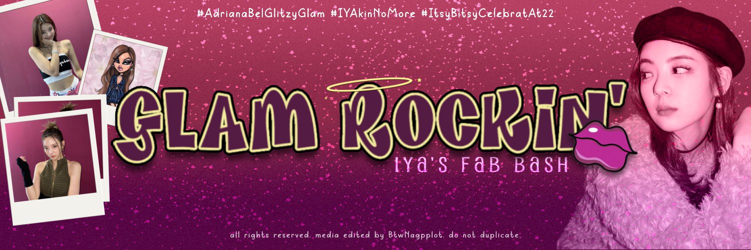 GLAM ROCKIN': Iya's Fab Bash banner
