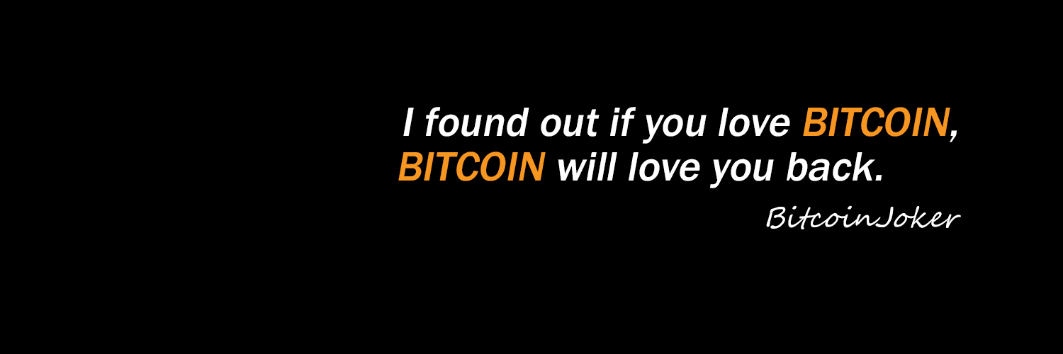 BitcoinJoker 🃏∞/21M Profile Banner