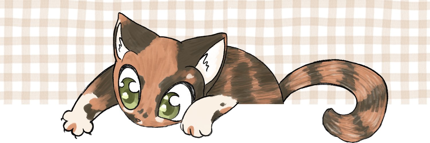 The Cosy Calico 🐱🌛 banner
