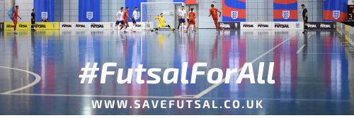Save Futsal banner