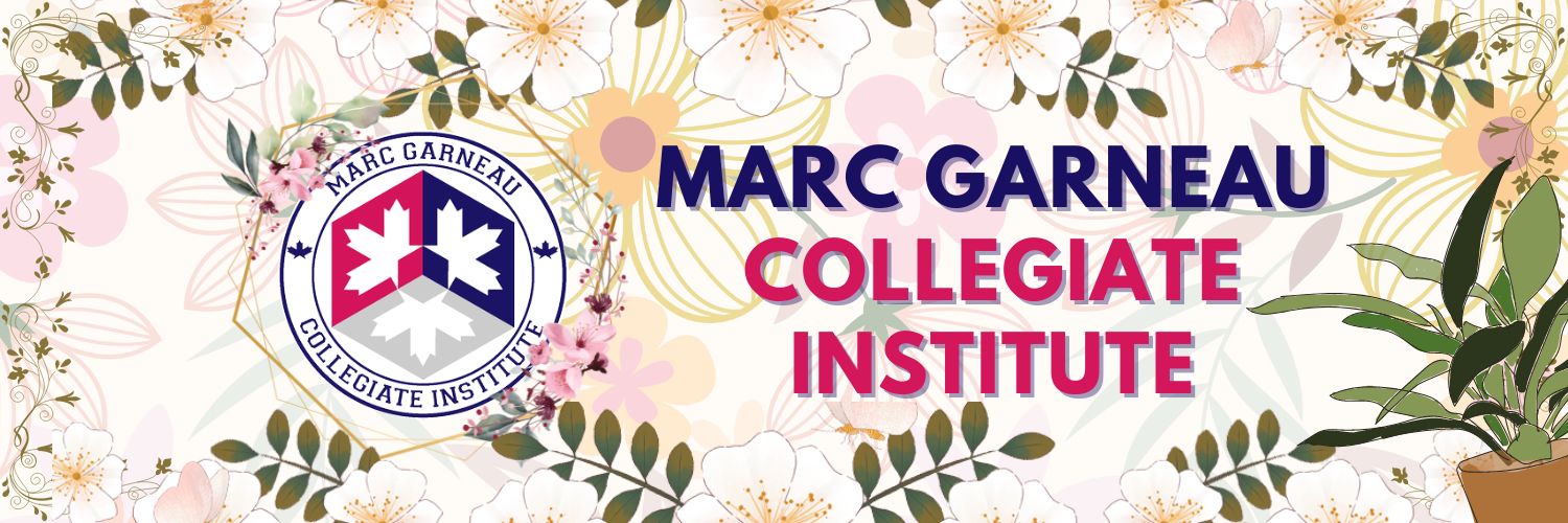 Marc Garneau Collegiate Institute banner