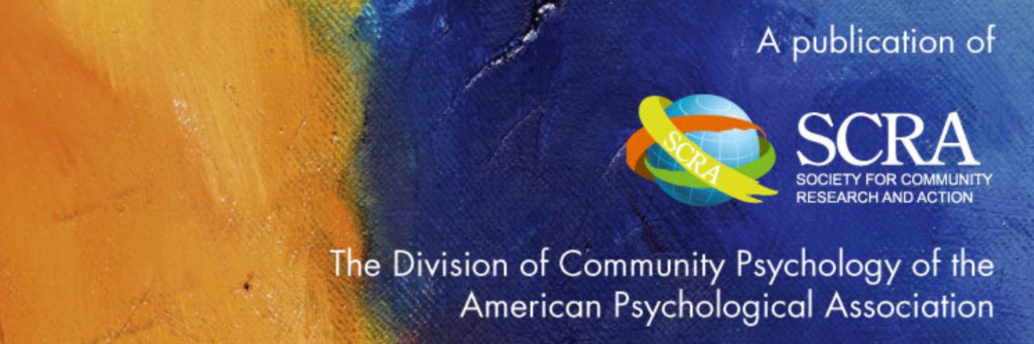 American Journal of Community Psychology banner