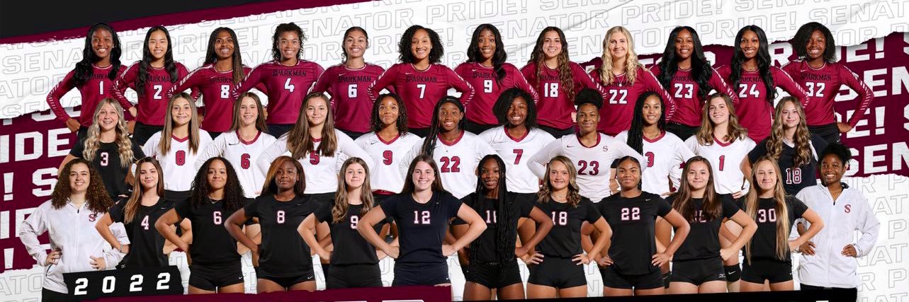Sparkman High School Volleyball banner