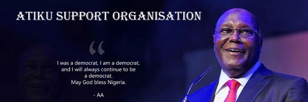 Atiku Support Organisation (ASO) Profile Banner