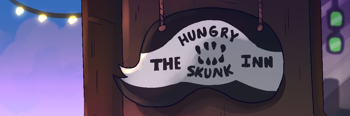 The Hungry Skunk Inn banner