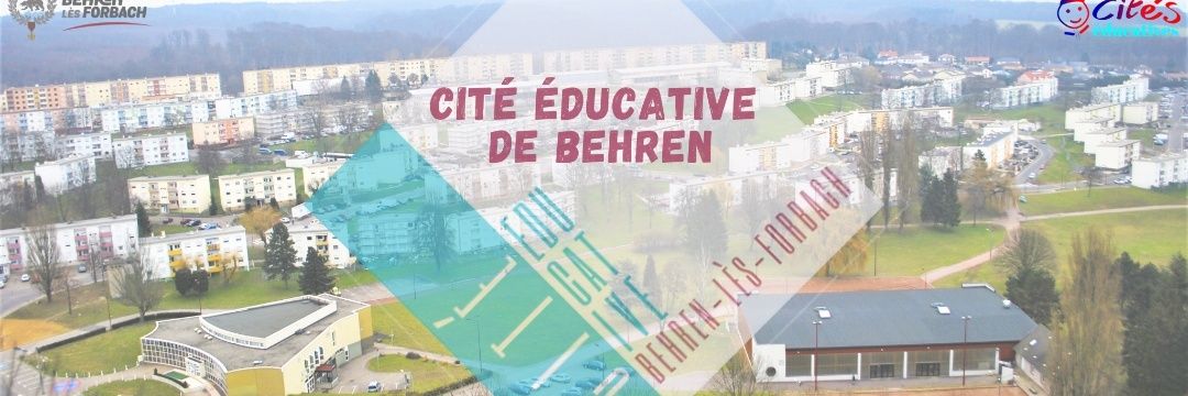 Cité éducative de Behren-lès-Forbach banner