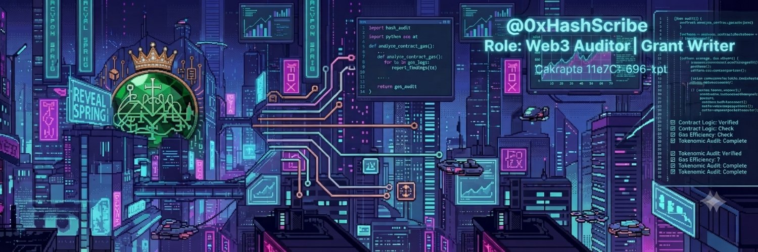 0xHashScribe's profile banner image