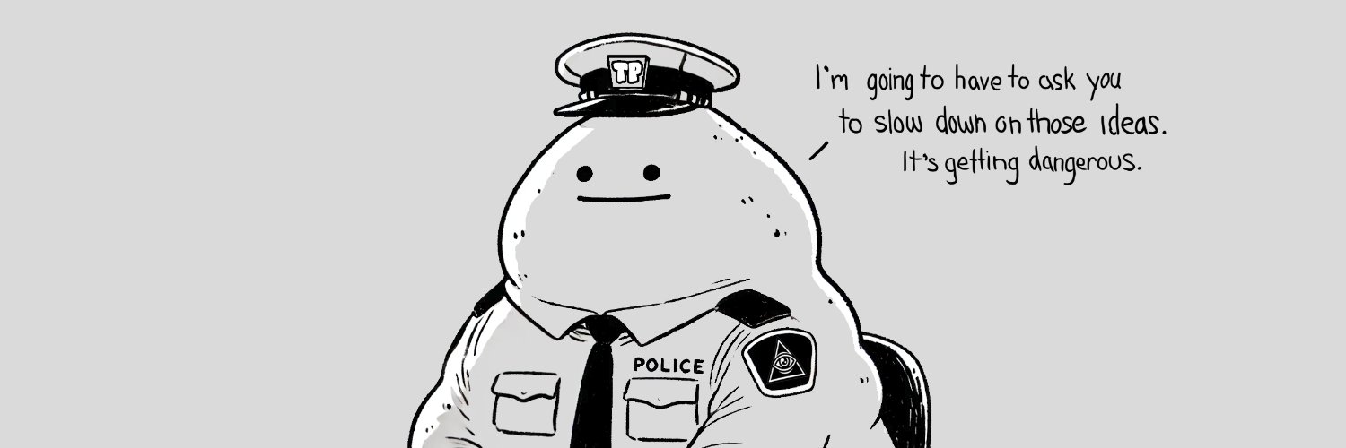 The Thought Police banner