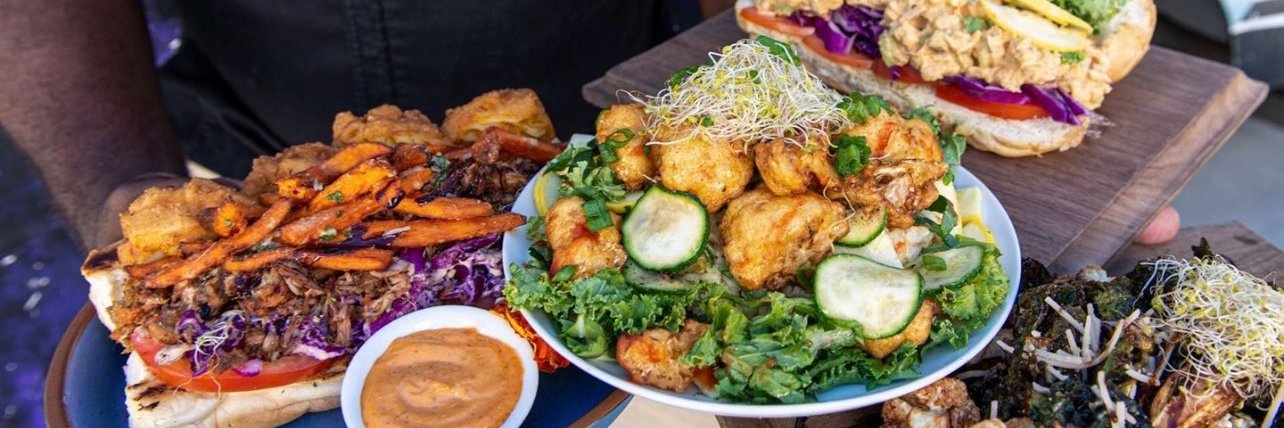Rollin Roots - Dank Ass Vegan Food banner