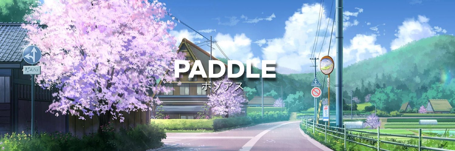 Paddle banner