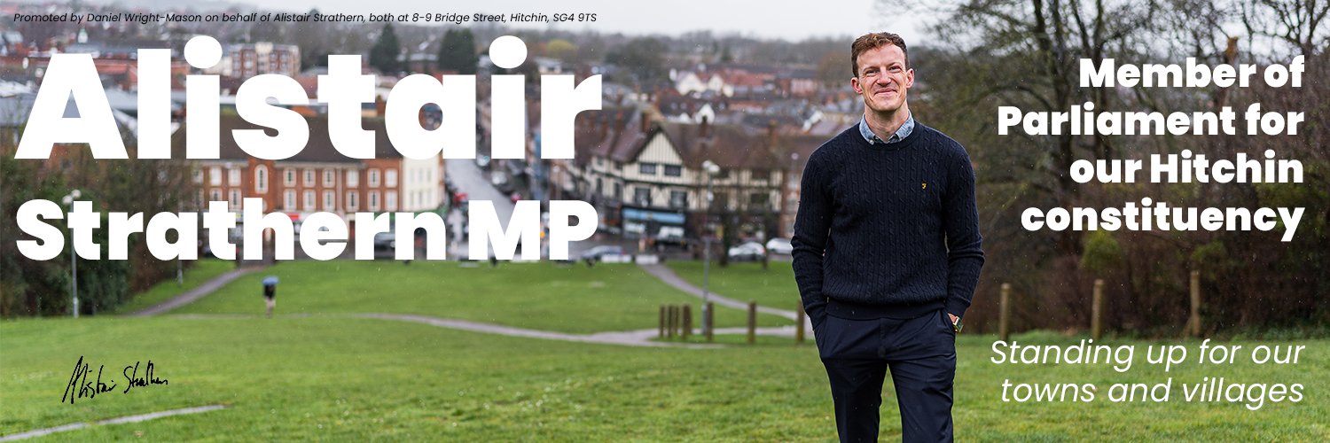 Alistair Strathern MP banner
