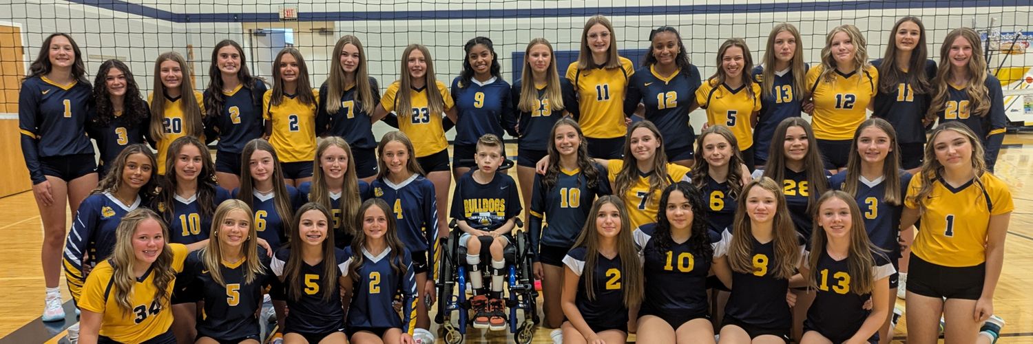 OFMS Volleyball's banner