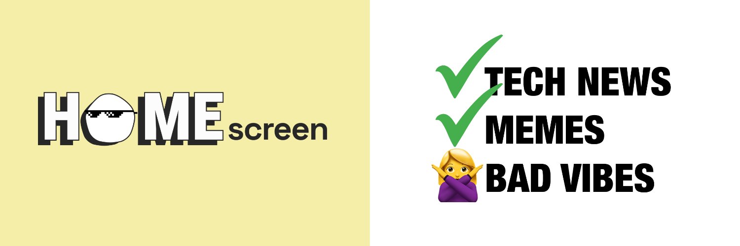 homescreen 🏠 banner