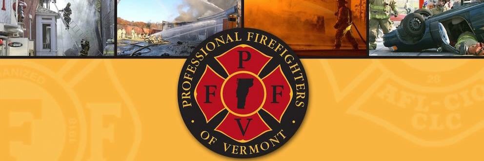 Professional Fire Fighters of VT banner