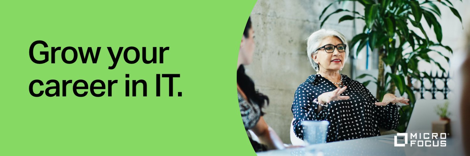 Micro Focus Careers banner