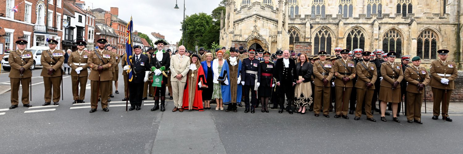 Chairman of East Riding Council banner