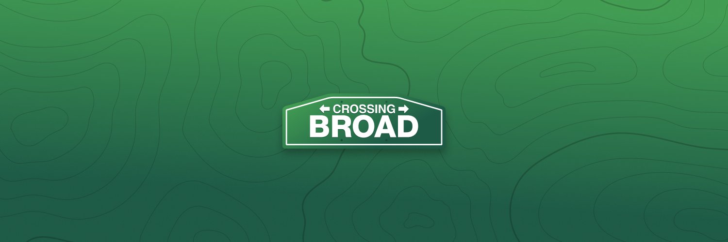 Crossing Broad's banner