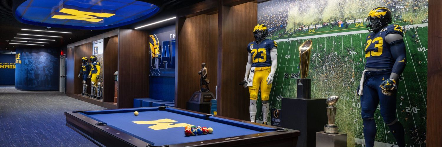 Wolverines 4 life banner