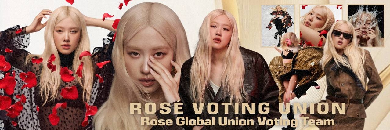 ROSÉ VOTING UNION's banner